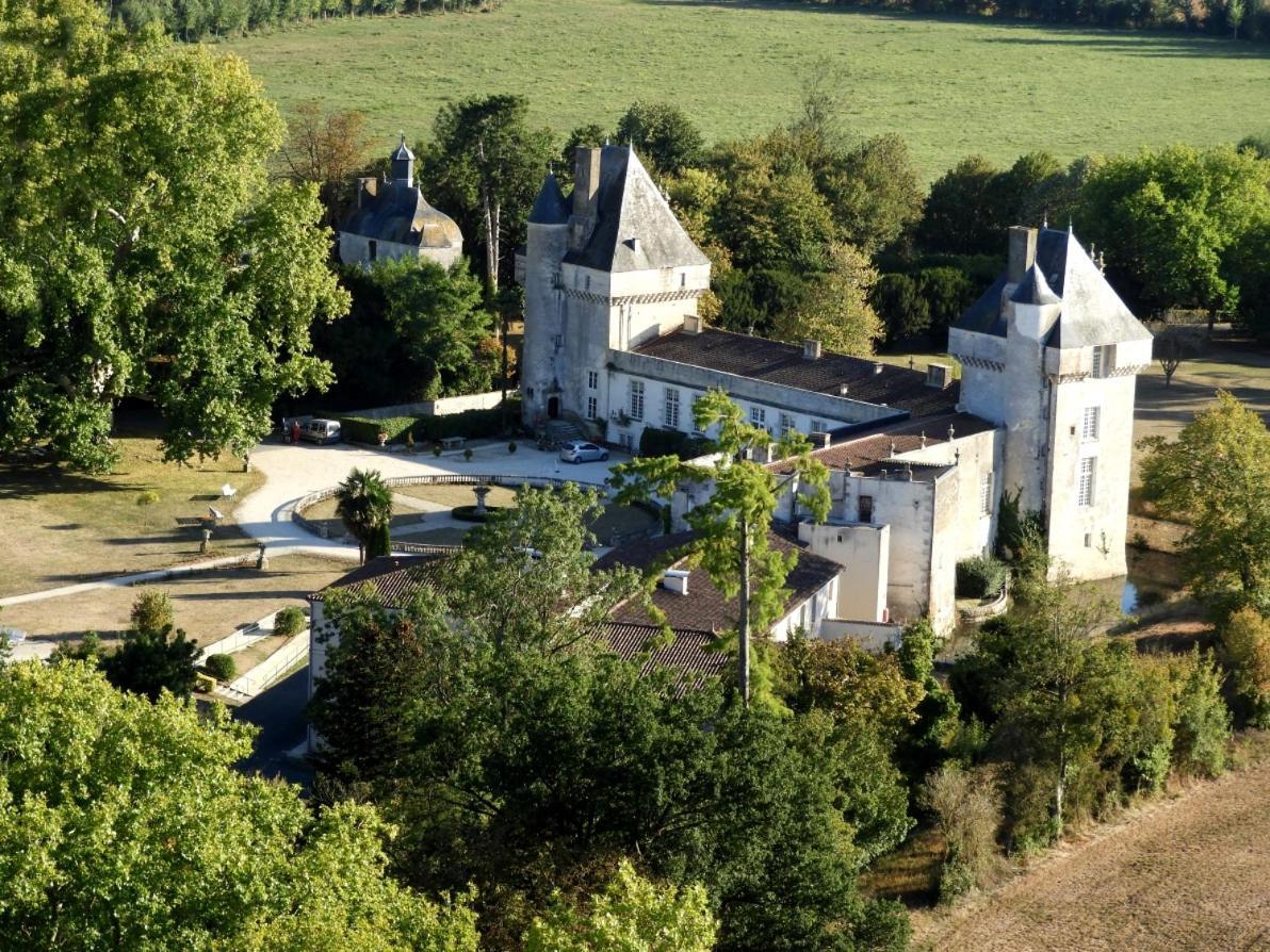 Chateau De Mornay Saint-Pierre-de-l'Isle Exterior foto